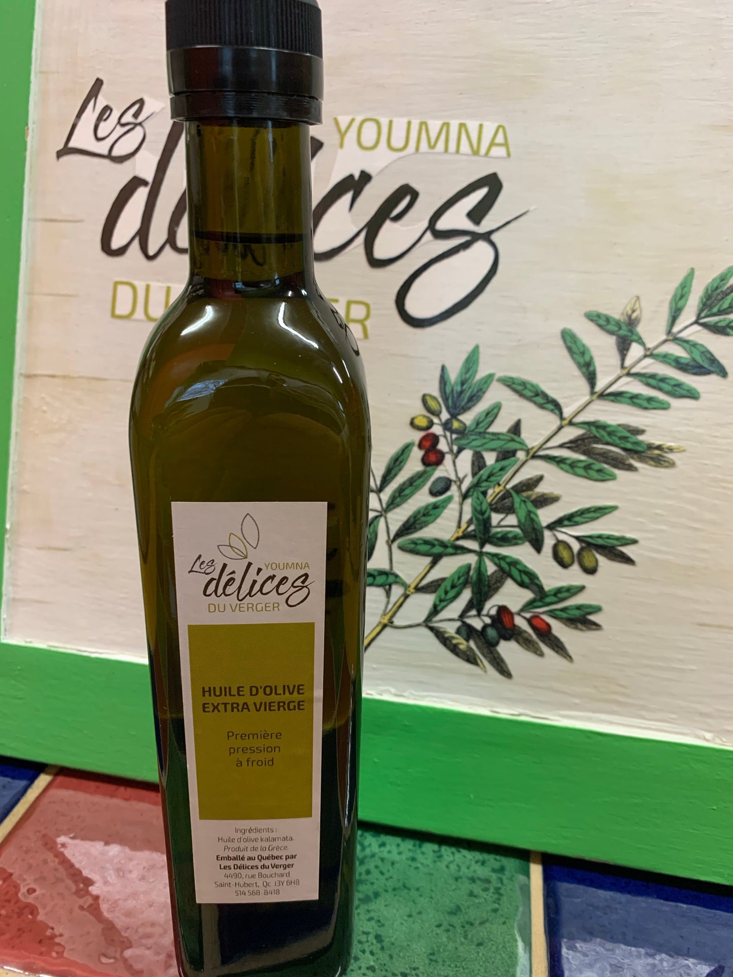 Huile d’olives extra vierge 1 L