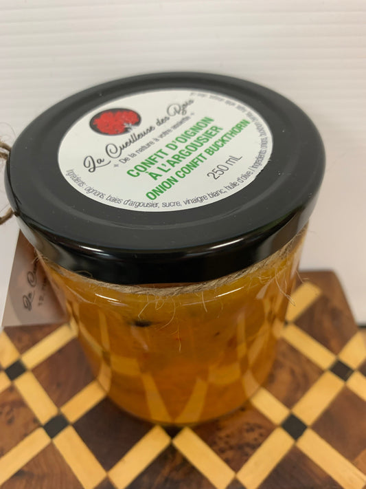 Confit d’oignon à l’argousier