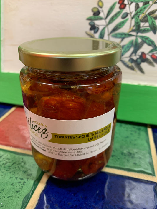 Tomates séchées marinées dans l’huile 375 ml