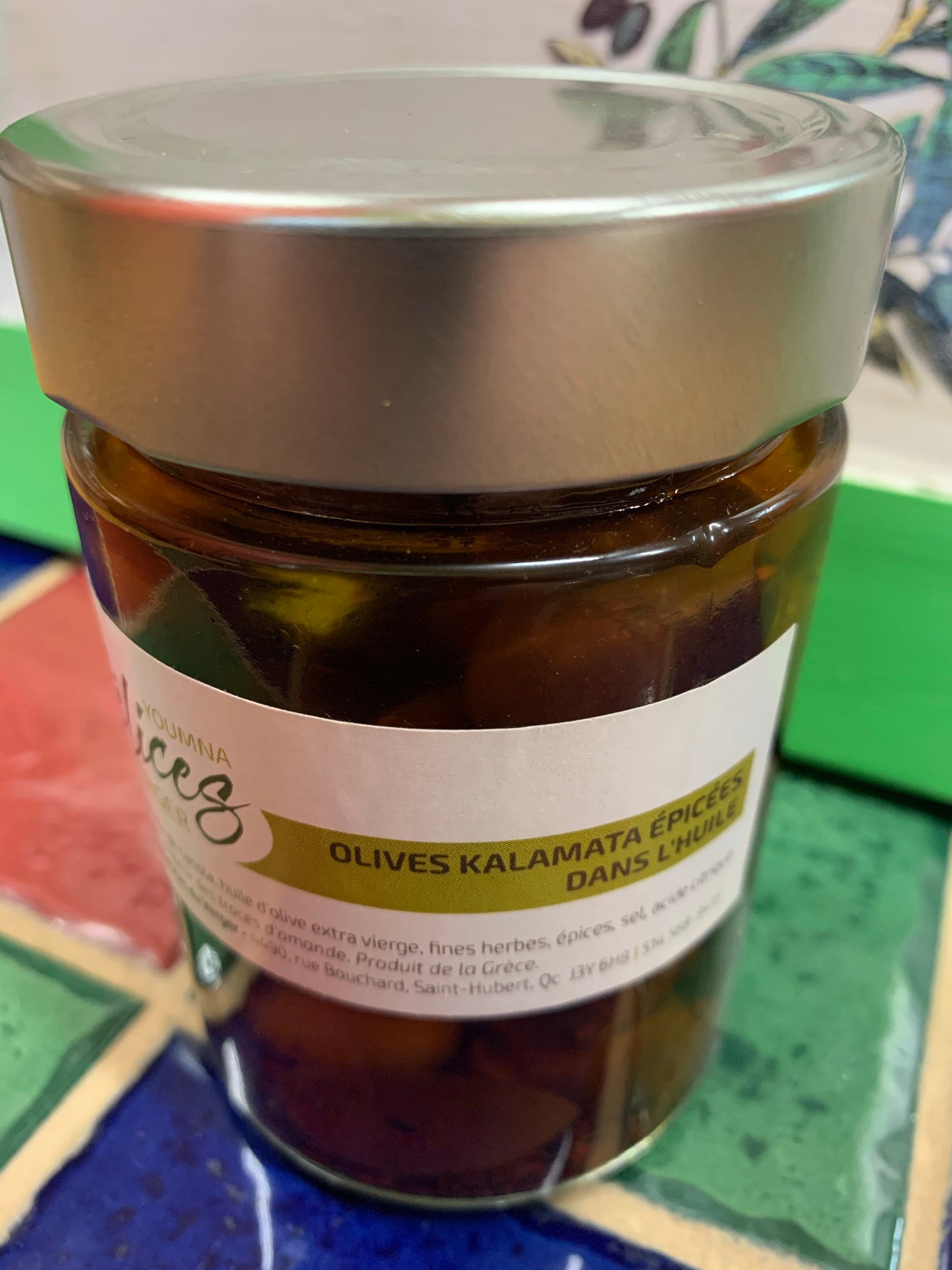 Olives Kalamata épicées 375 ml